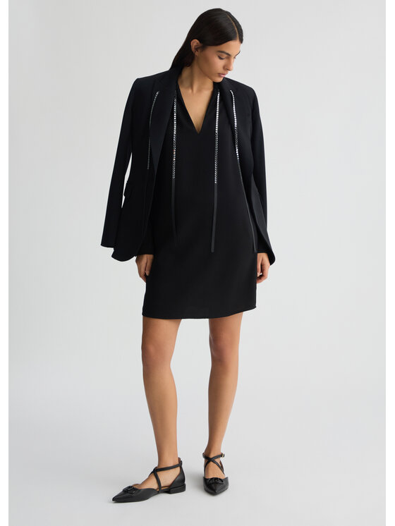 Liu Jo Liu Jo Vestito da giorno WA5085T034722222 Nero Regular Fit