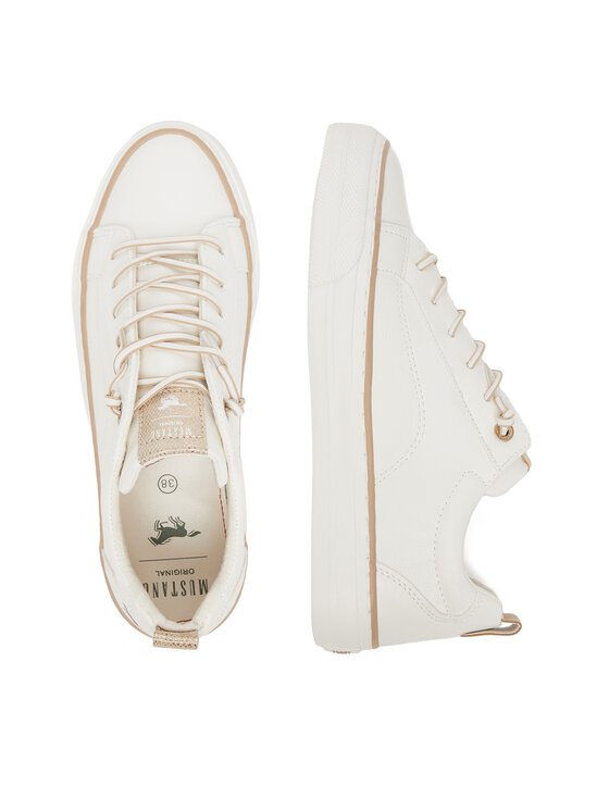 Mustang Mustang Sneakersy 1272-311 Biela