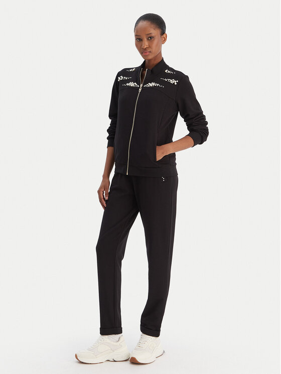 Liu Jo Sport Liu Jo Sport Mikina TF5152 FS576 Černá Regular Fit
