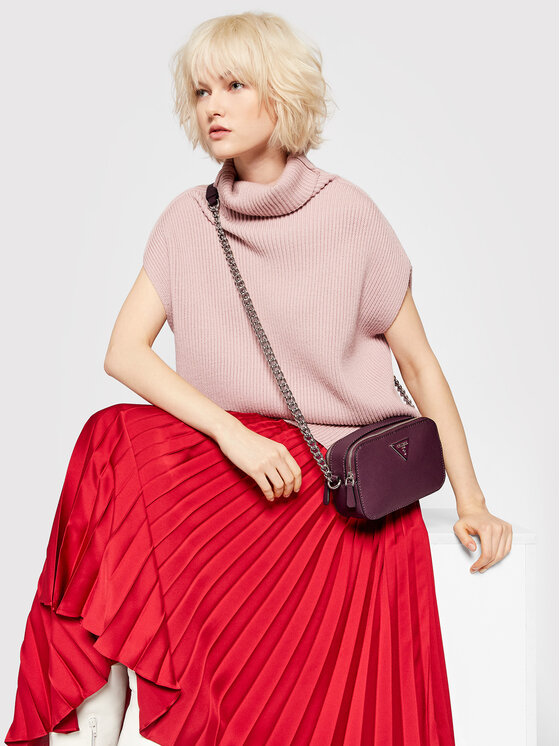 Guess Guess Kabelka Noelle HWZG78 79140 Bordó