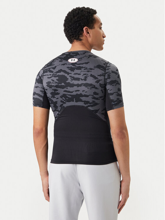 Under Armour Under Armour Techniniai marškinėliai HeatGear® Printed 6009657 Juoda Slim Fit