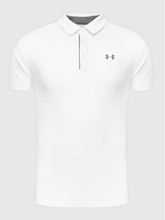 Under Armour Under Armour Polo UA Tech 1290140 Biały Regular Fit