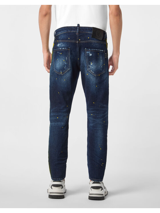 PHILIPP PLEIN PHILIPP PLEIN Jeansy 26869 Niebieski Skinny Fit