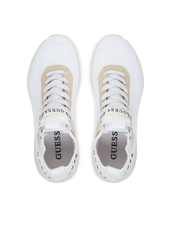 Guess Guess Sneakersy FLJMLD FAB12 Biela