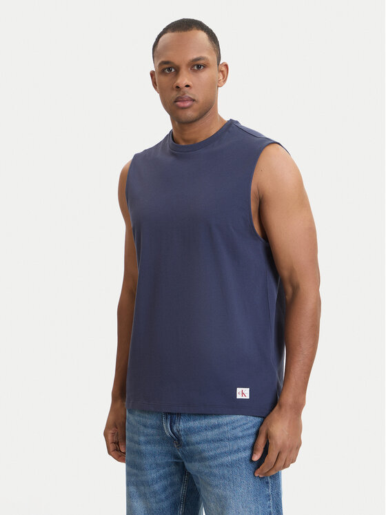 Calvin Klein Jeans Calvin Klein Jeans Tank top LV04RF273G Bleumarin Slim Fit