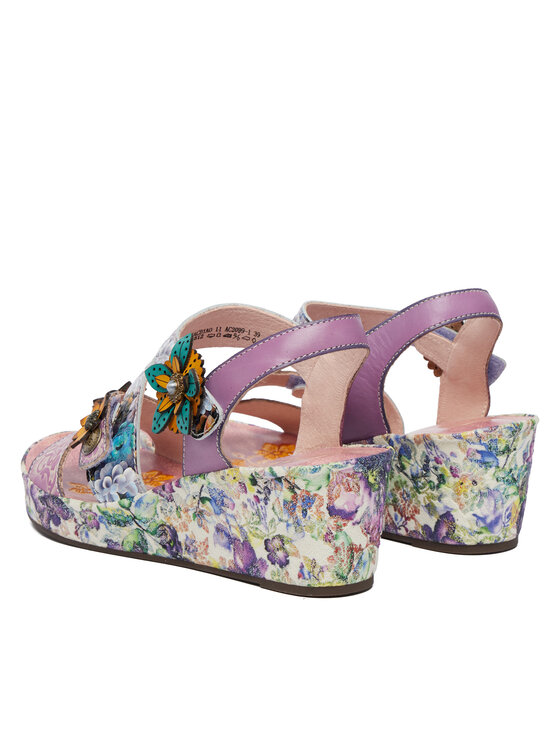 Laura Vita Laura Vita Босоніжки Facdiao 11 Фіолетовий