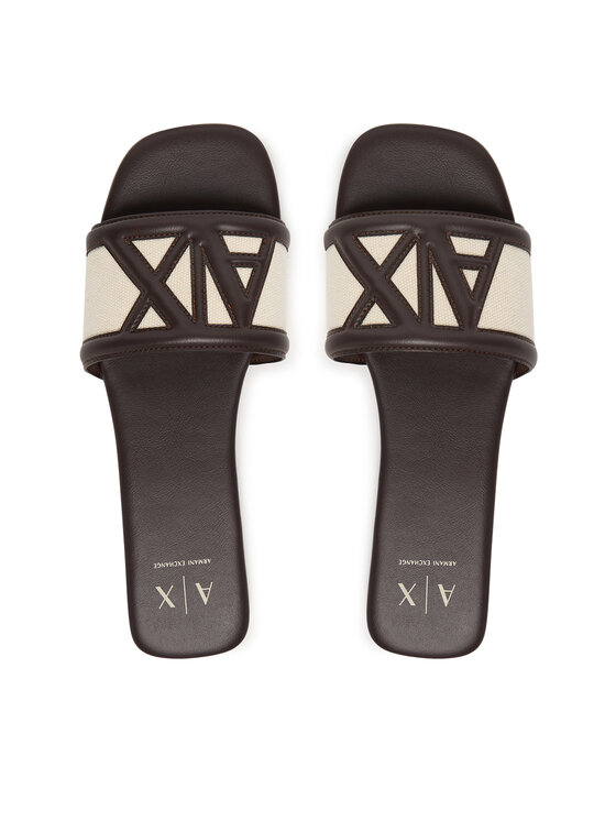 Armani Exchange Armani Exchange Šľapky XW002568 AF22752 MZ766 Hnedá
