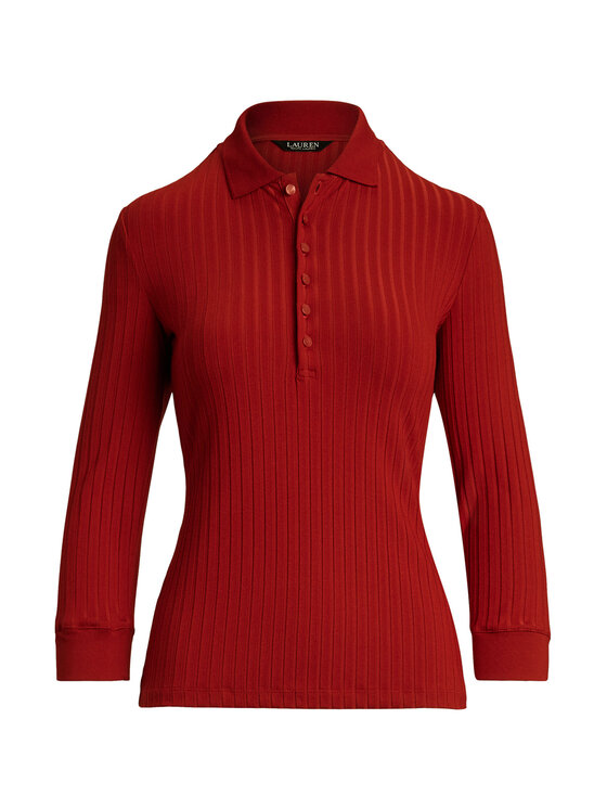 LAUREN RALPH LAUREN LAUREN RALPH LAUREN Pulover 200971091003 Rdeča Slim Fit