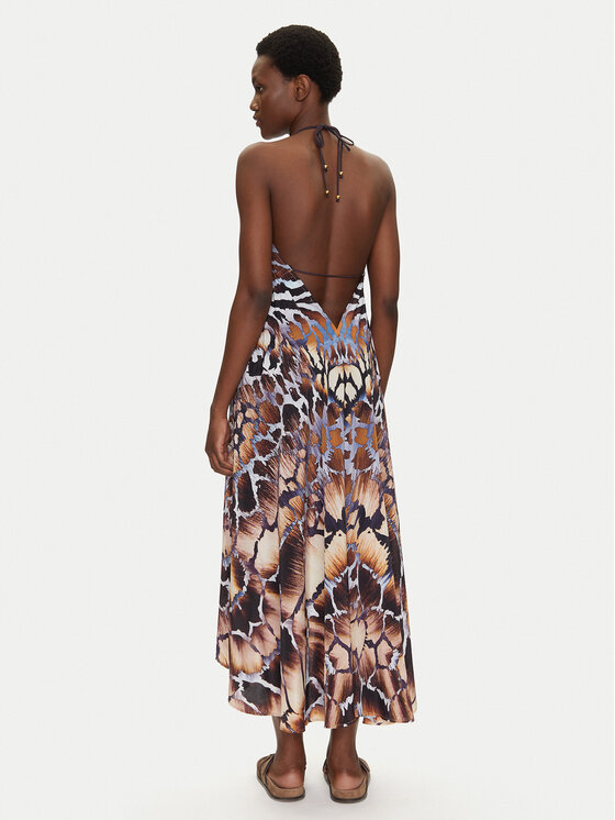 Iconique Iconique Sommerkleid IC25-140 Bunt Relaxed Fit