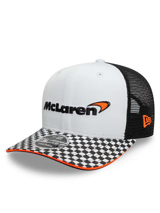 New Era New Era Cepure ar nagu Checkered Mclaren F1 60595710 Balts