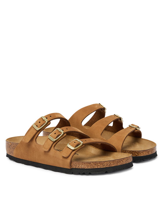 Birkenstock Birkenstock Klapki Florida 1033203 Brązowy