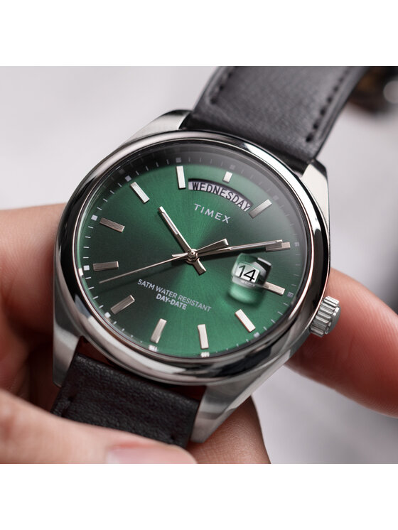 Timex Timex Zegarek TW2W57300 Czarny