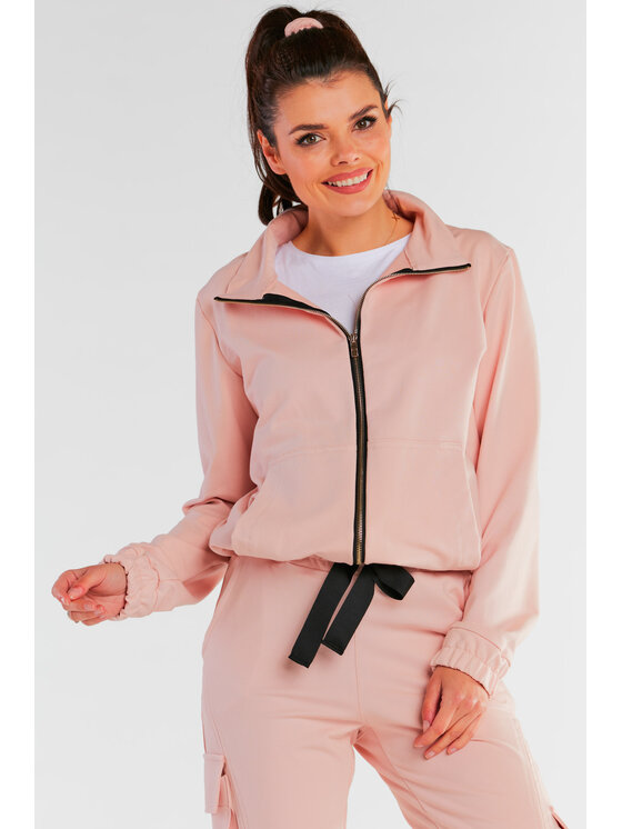Infinite You Infinite You Bluza M246 Różowy Basic Fit