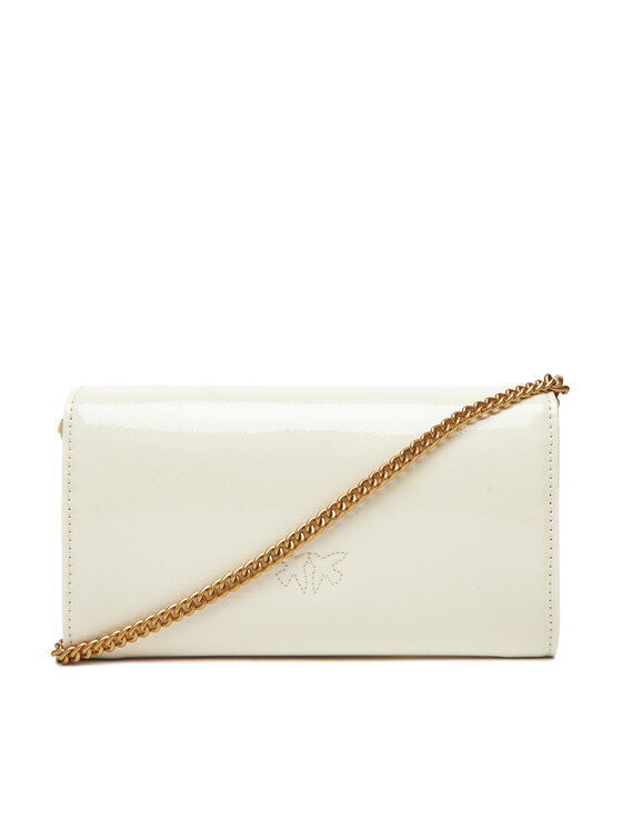 PINKO PINKO Torbica Love One Wallet C PE25 PLTT 100062 A1UV Bijela