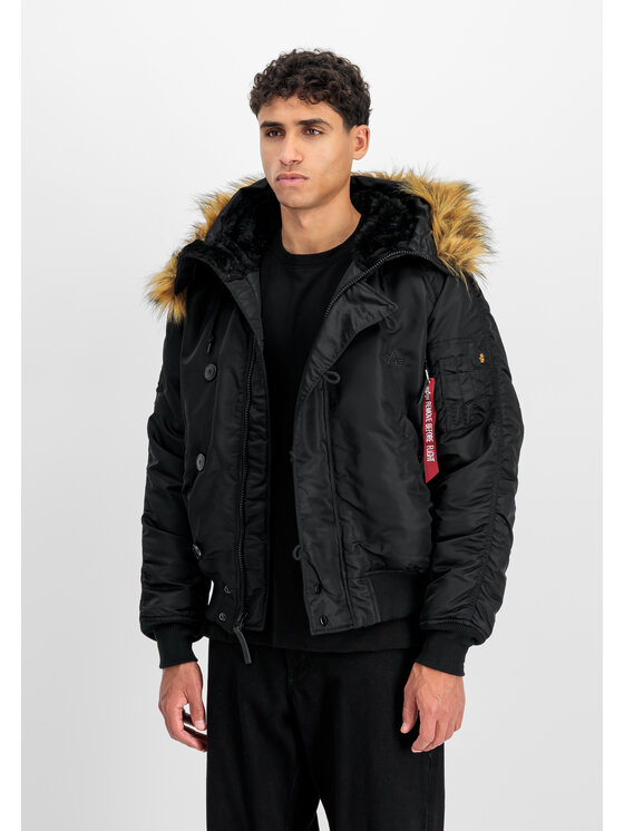 Alpha Industries Alpha Industries Kurtka zimowa N-2B Heritage Winter Jacket Czarny Core Fit