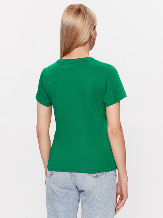 HUGO Hugo Top 50489117 Verde Regular Fit