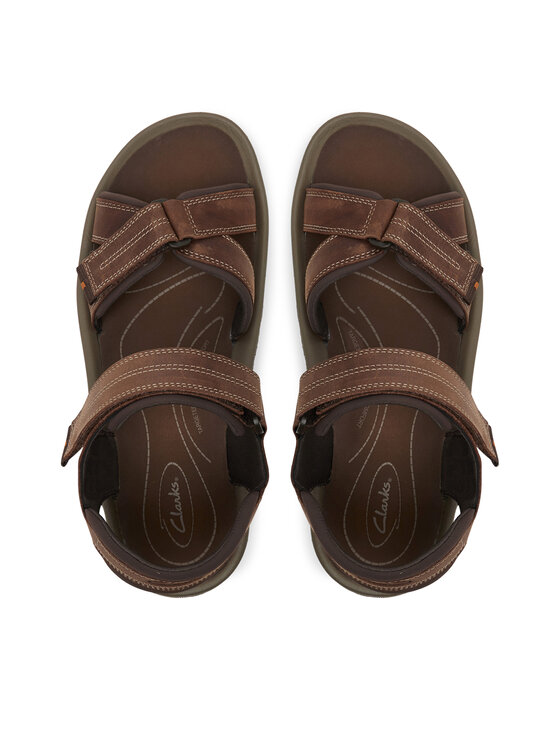 Clarks Clarks Sandále Wesley Shore 26182009 Hnedá