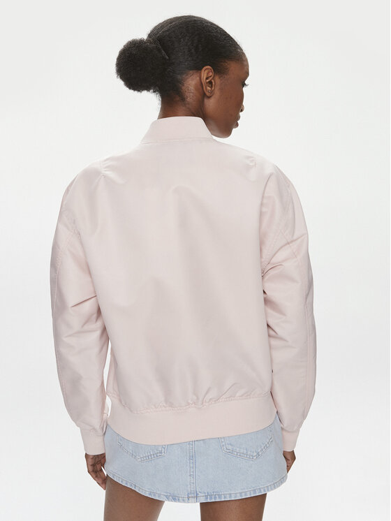 Calvin Klein Jeans Calvin Klein Jeans Куртка бомбер J20J223034 Рожевий Relaxed Fit
