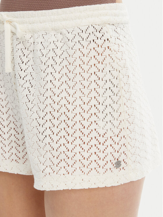 Roxy Roxy Strandshorts ERJX603449 Écru Regular Fit