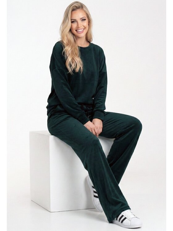 FIGL FIGL Tepláková souprava M1284 Zelená Regular Fit