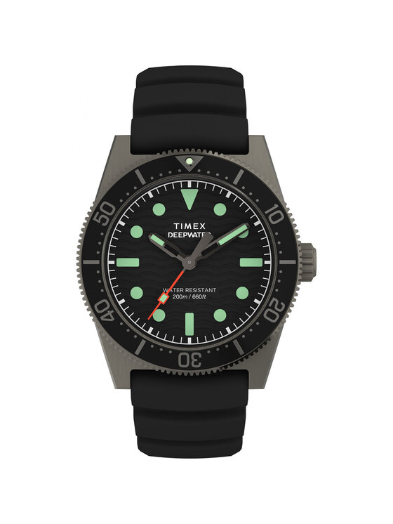 Timex Timex Hodinky TW2W74700 Čierna