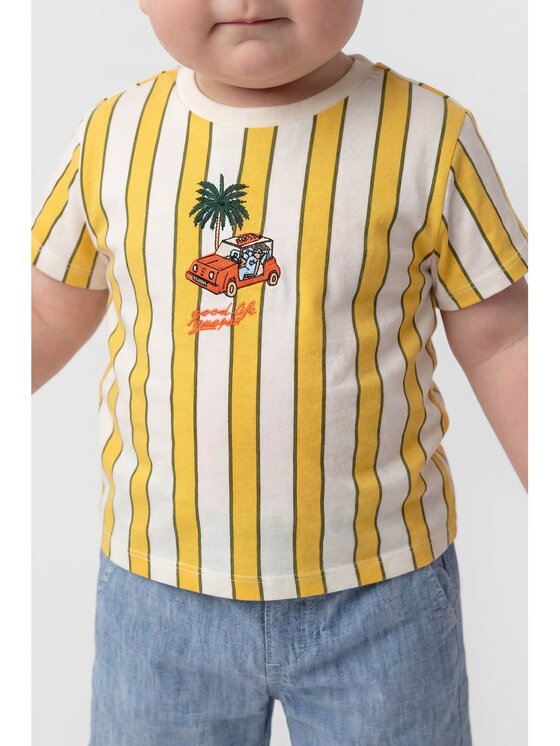 Guess Kids Guess Kids T-Shirt 181962 Kolorowy Classic Fit