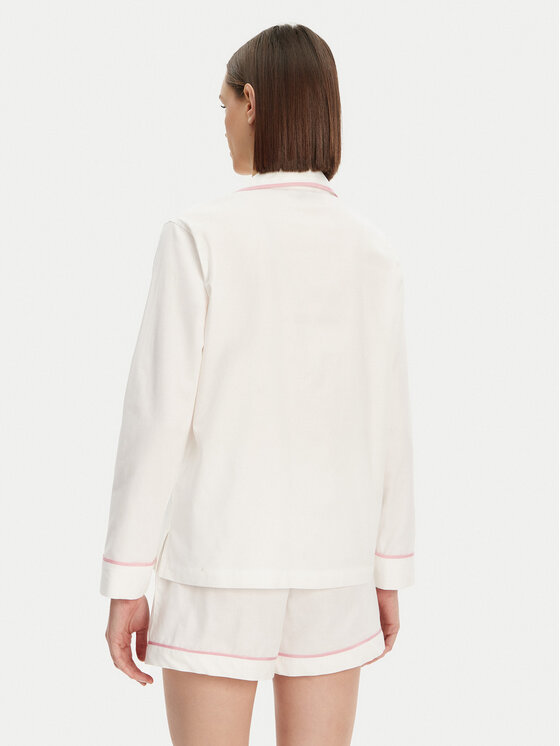 LAUREN RALPH LAUREN LAUREN RALPH LAUREN Pizsama ILN12417 Fehér Relaxed Fit