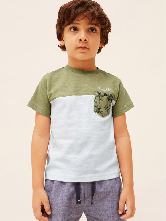 Mayoral Tričko 3006 Zelená Regular Fit