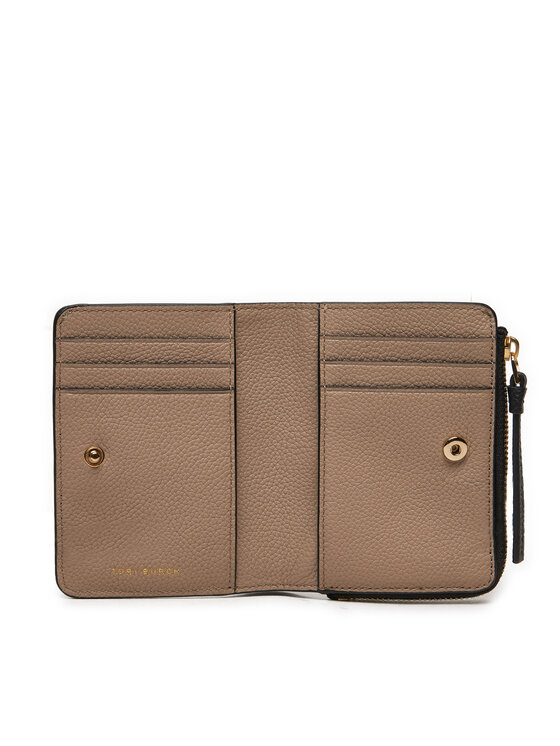 Tory Burch Tory Burch Maks Mcrgraw Bi-Fold Wallet 158904 Melns