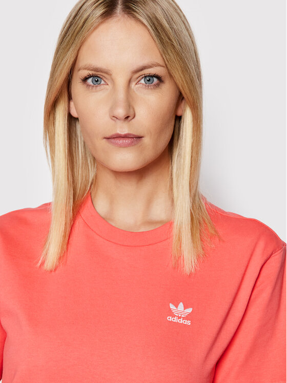 adidas adidas Majica Sunflower Graphic HC4596 Oranžna Regular Fit