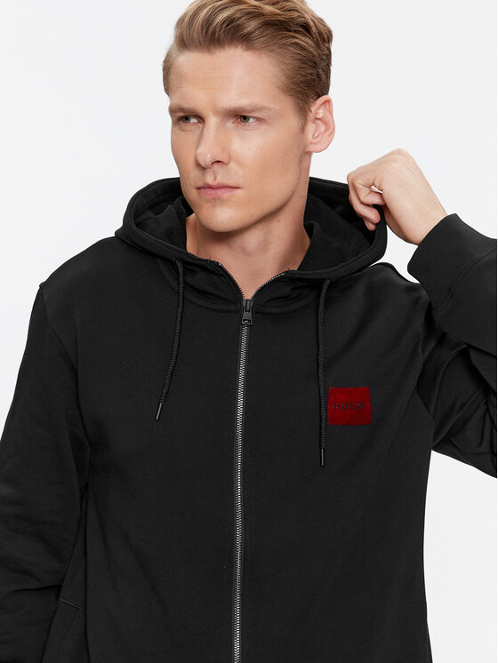 HUGO Hugo Суитшърт Daple_V 50501016 Черен Regular Fit
