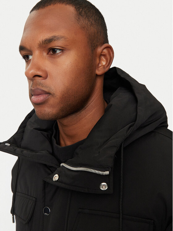KARL LAGERFELD KARL LAGERFELD Parka 455003 544515 Czarny Regular Fit