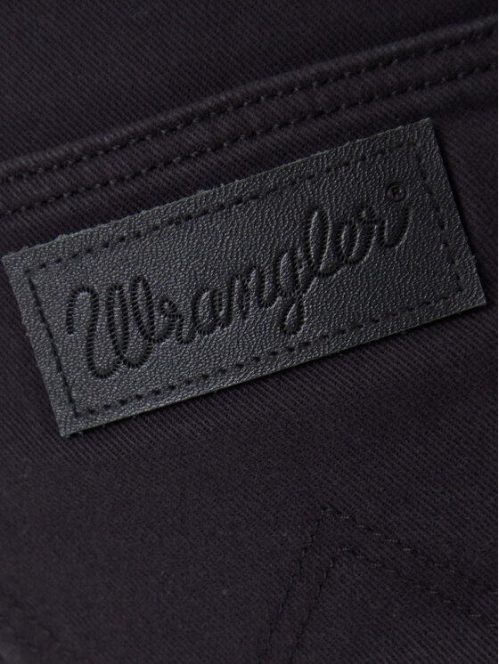 Wrangler Wrangler Τζιν Larston 112371641 Μαύρο Tapered Fit