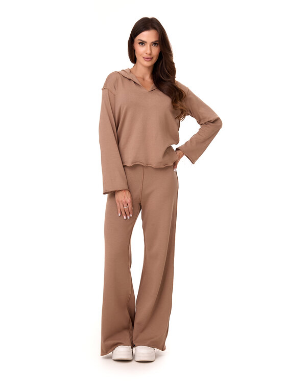 MANDRAGORA MANDRAGORA Bluza Comfy Beżowy Over Fit