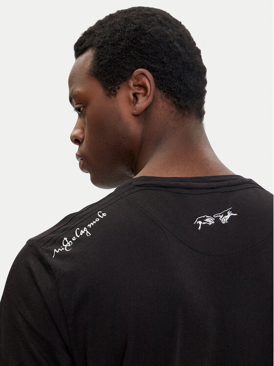 Brave Soul Brave Soul T-särk MTS-149CHAPEL Must Regular Fit