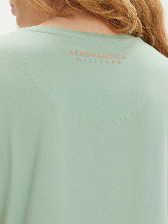 Aeronautica Militare Aeronautica Militare T-särk 241TS2233DJ510 Roheline Regular Fit