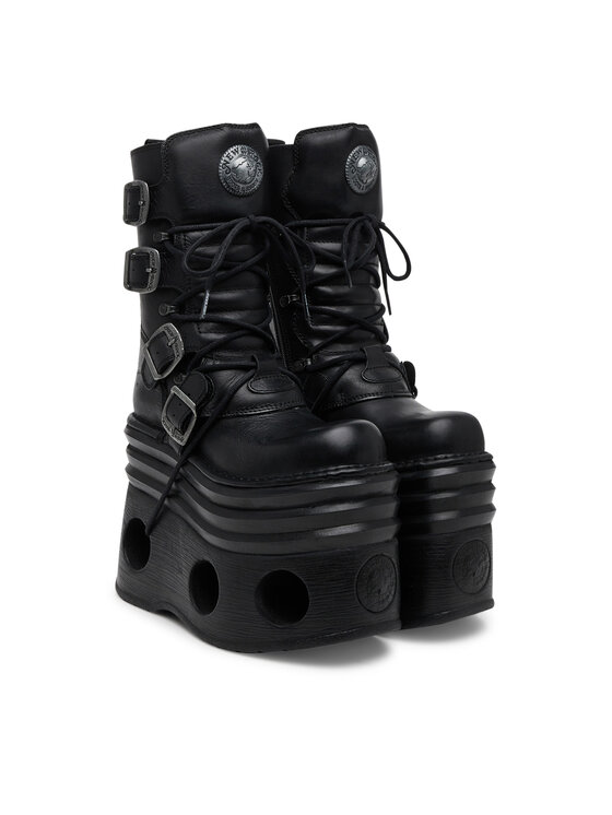 NEW ROCK NEW ROCK Botine M-373-C446 Negru