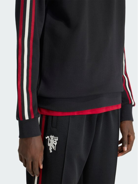 adidas adidas Bluza Manchester United Originals Czarny Regular Fit