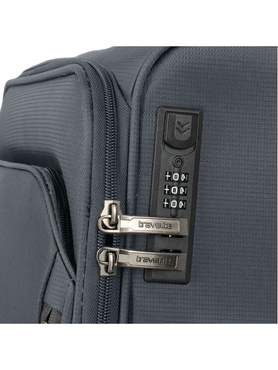 Travelite Travelite Walizka kabinowa 320426 Szary