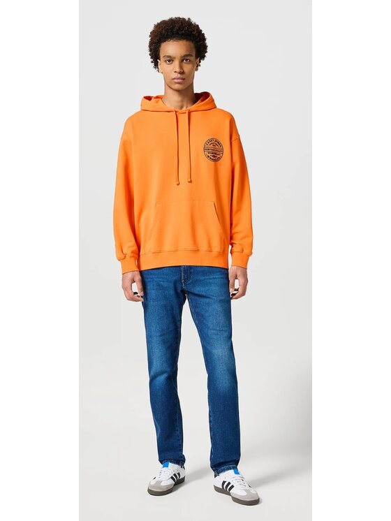 Wrangler Wrangler Jeansy River Niebieski Tapered Fit