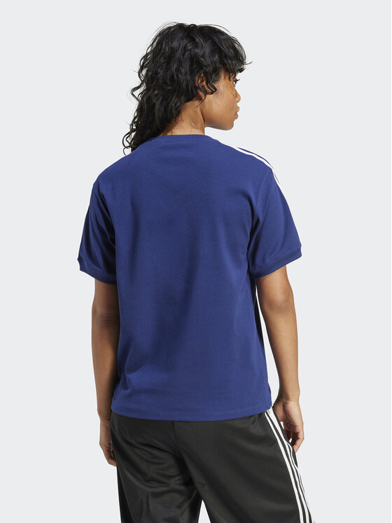 adidas adidas T-Shirt 3-Stripes IR8053 Dunkelblau Regular Fit