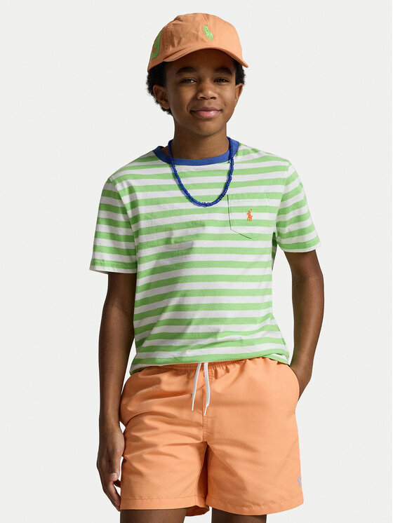 Polo Ralph Lauren Polo Ralph Lauren T-särk 323B13586001 Roheline Regular Fit