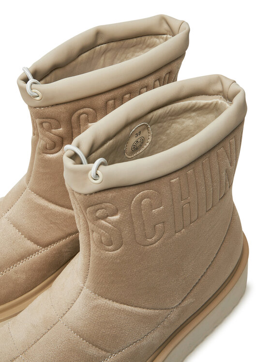 LOVE MOSCHINO LOVE MOSCHINO Bokacsizma JA24266I0LJAW026 Bézs