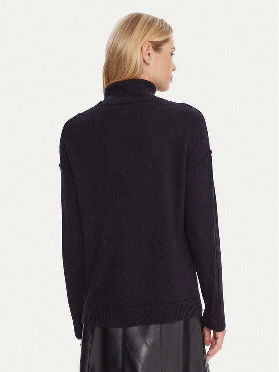 Marella Marella Rollkragenpullover Emme by Marella Biro 2525366122 Dunkelblau Regular Fit
