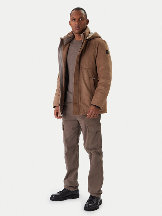 Milestone Milestone Преходно яке Ms Bennet 530339 11150 Кафяв Regular Fit