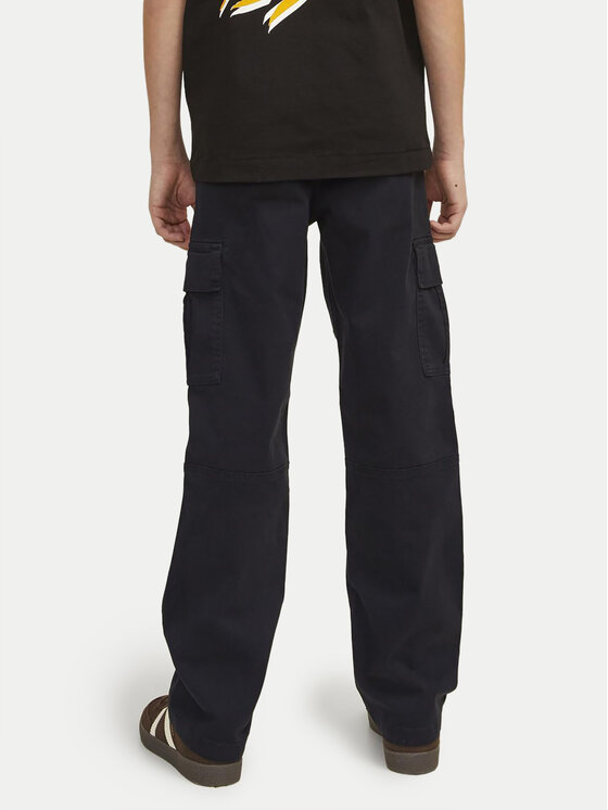 Jack&Jones Junior Jack&Jones Junior Hlače iz tkanine Kane 12261033 Črna Loose Fit