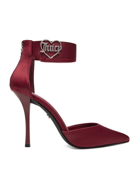 Juicy Couture Juicy Couture Szpilki EO-LH24018-2A Bordowy
