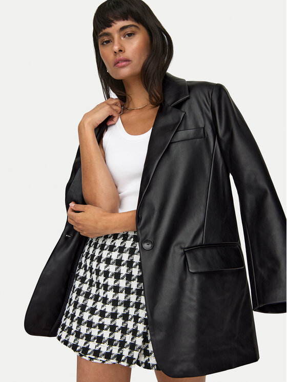 ONLY ONLY Піджак Lana 15266893 Чорний Oversize