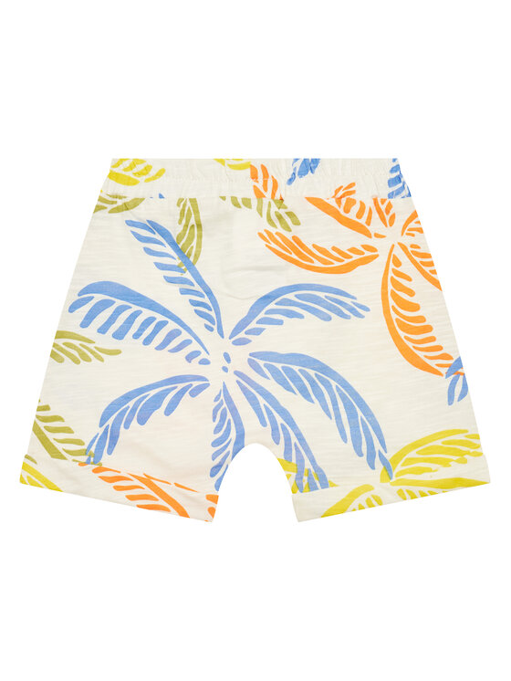 United Colors Of Benetton United Colors Of Benetton Set tricou și pantaloni scurți 3O7SAK014 Bej Regular Fit