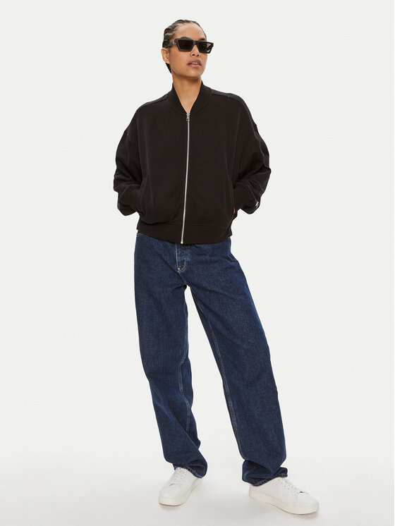 Calvin Klein Jeans Calvin Klein Jeans Mikina J20J223913 Čierna Regular Fit